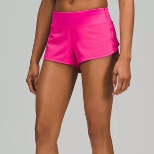 Lululemon Speed Up Short 2.5” - Sonic Pink